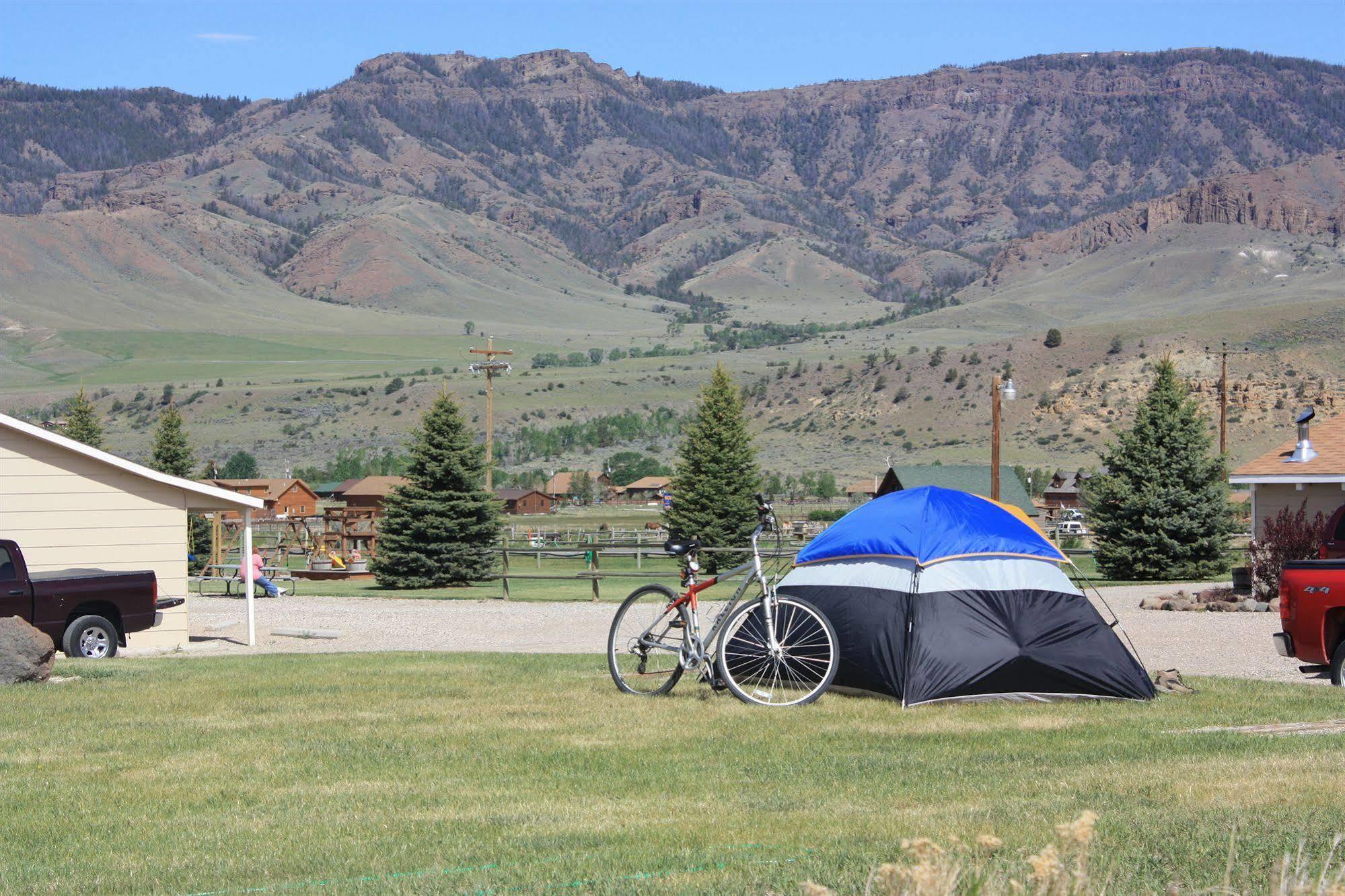 Green Creek Inn And Rv Park Wapiti Luaran gambar